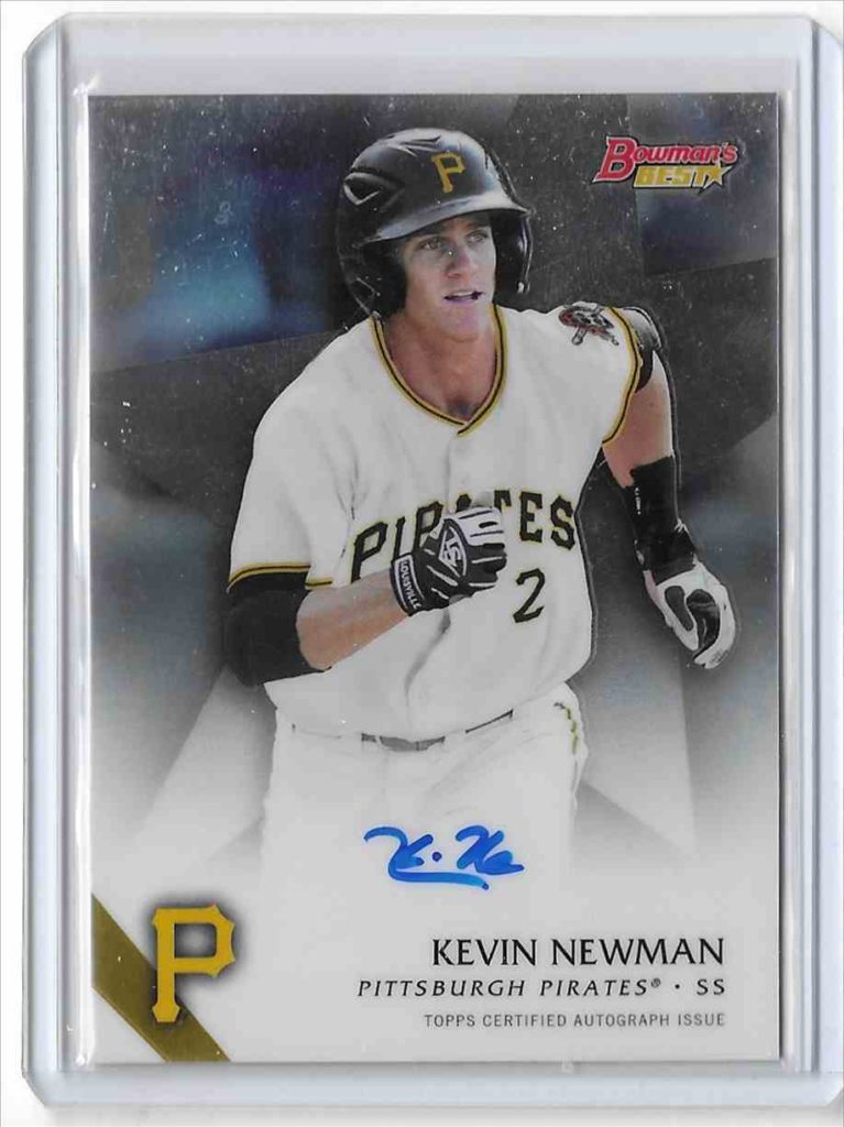 2015 Bowman's Best Best of '15 Autographs B15-KN Kevin Newman